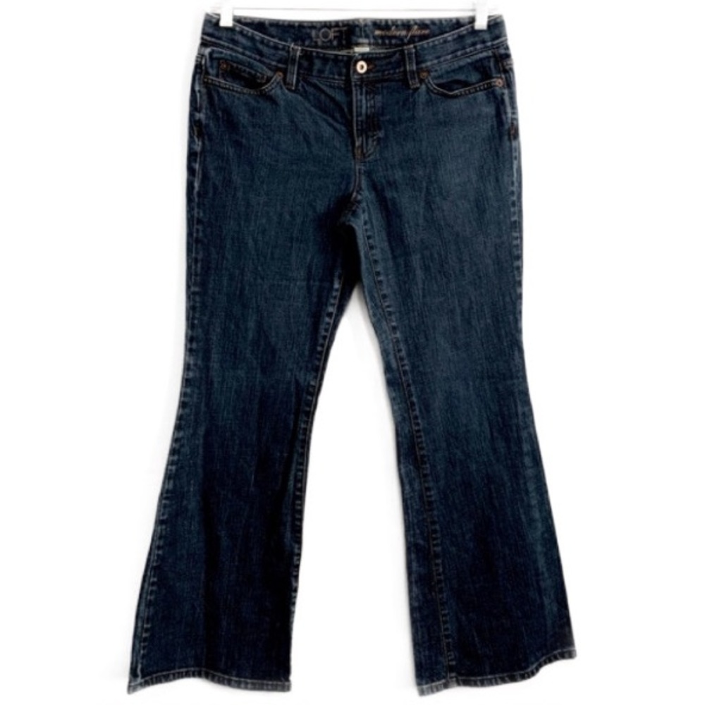 LOFT Modern Flare Jeans